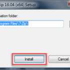 7-zip 輕巧便利免費的解壓縮軟體