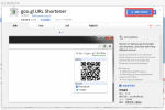 【 Chrome 擴充】goo.gl URL Shortener 將網址縮的小小的 圖片1