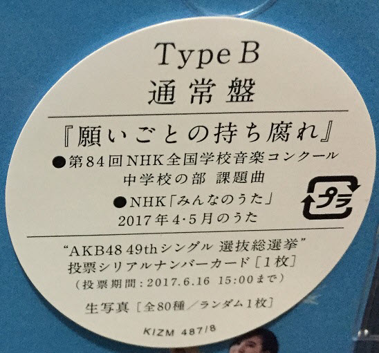 AKB48 49張單曲選拔總選舉—CD 投票方法教學