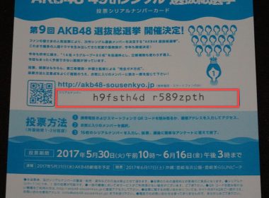 AKB48 第49張單曲選拔總選舉《CD 投票方法教學》 圖片11