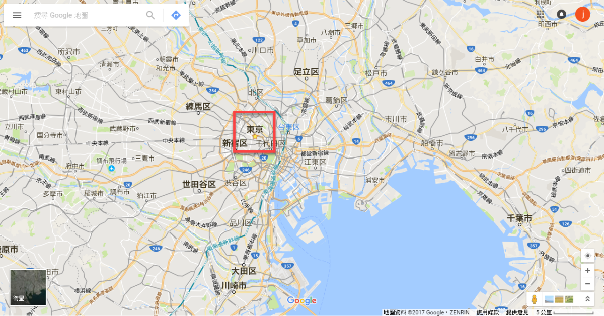Google Map 儲存地點