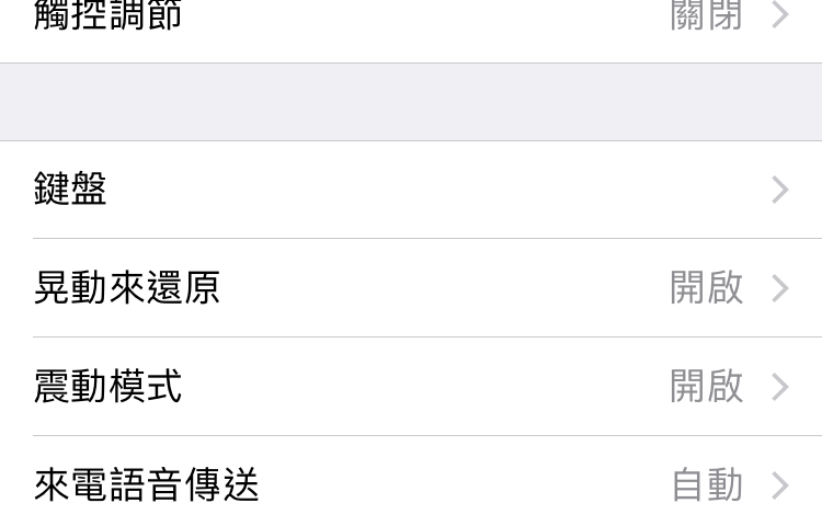 iPhone 輔助觸控 自定項目