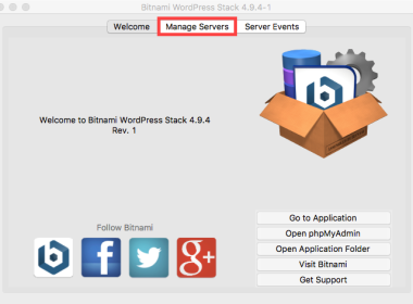 macOS 使用 Bitnami 快速建立 WordPress【伺服器操作及資料庫登入篇】 圖片1