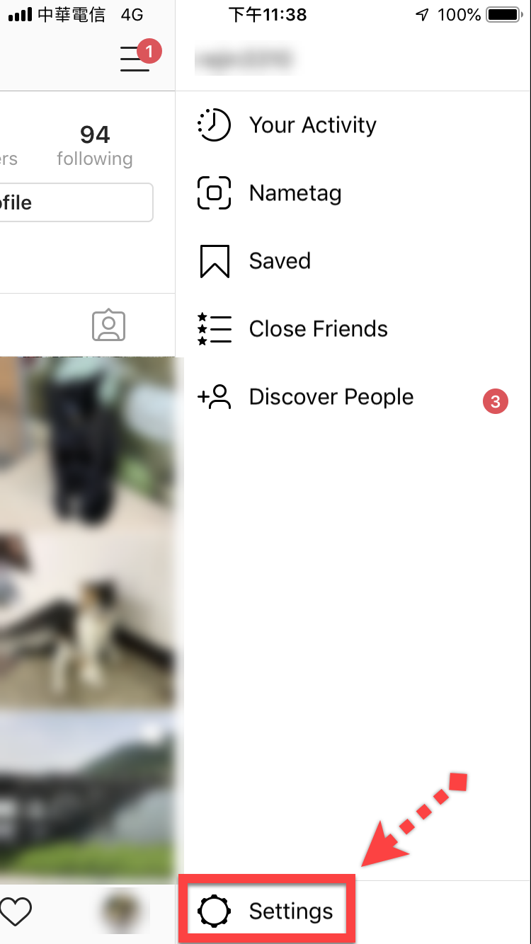 Instagram 變英文介面解決方法教學 圖片3