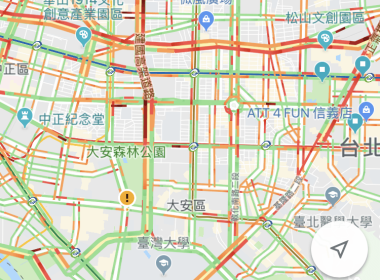 Google Map 塞車路況判斷 即時了解道路路況 圖片1