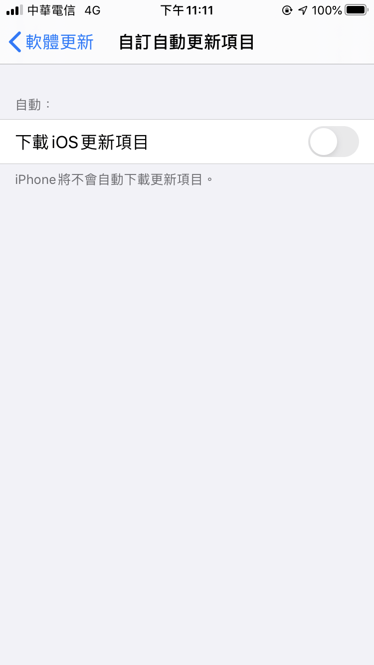 iPhone 自訂自動更新項目開啟方法教學 圖片6