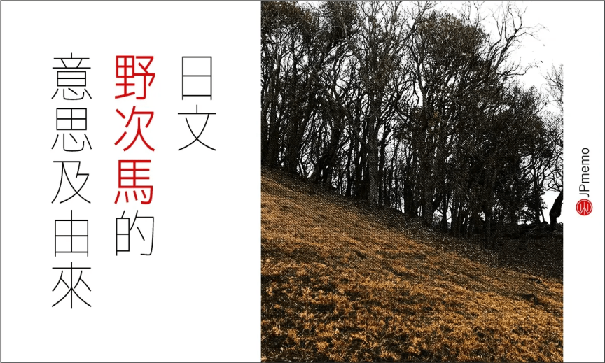 日文 野次馬的中文意思及由來