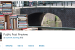 WordPress 外掛 Public Post Preview 測試文章功能 圖片1