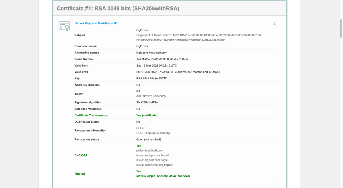 檢測網站SSL憑證等級 SSL Server Test 幫網站HTTPS打分數 圖片5