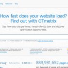 GTmetrix 檢測網站速度線上工具