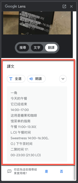 Chrome 透過 Google Lens 智慧鏡頭搜尋圖片 圖片9