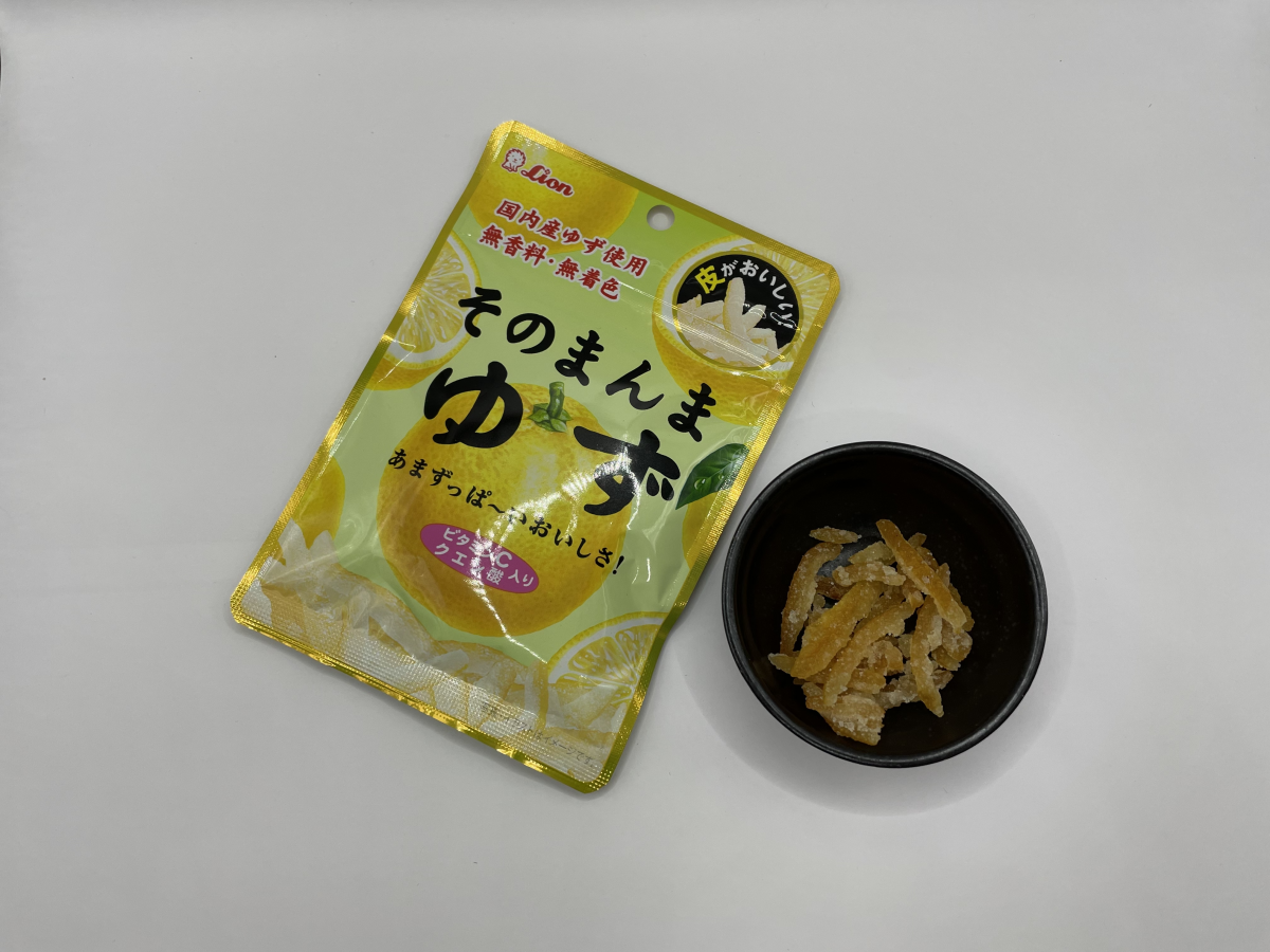 【日本零食】獅王 Lion そのまんまレモン 檸檬皮糖及 ゆず 柚子皮糖 圖片7