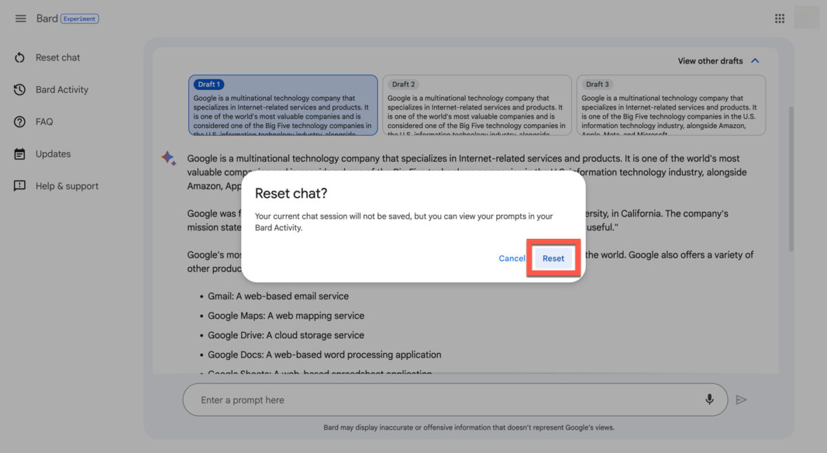 Google Bard 申請與使用方法教學 圖片16