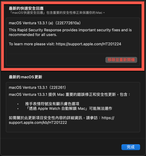 什麼是 Apple 推出的快速安全回應更新? 圖片12