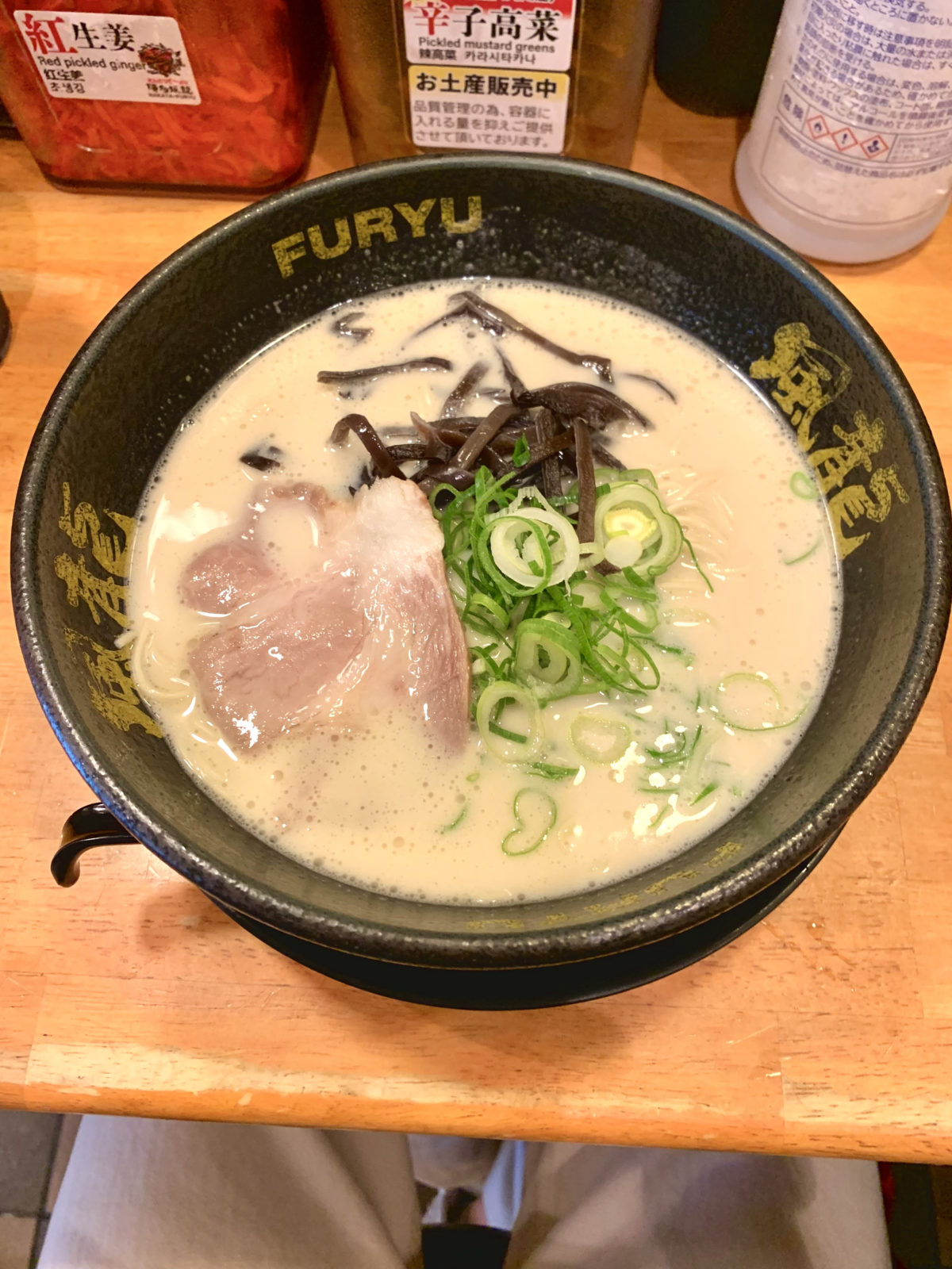 【東京】「とんこつラーメン博多風龍」全日本只有東京才有！？點一碗豚骨拉麵可免費加兩次麵 圖片4