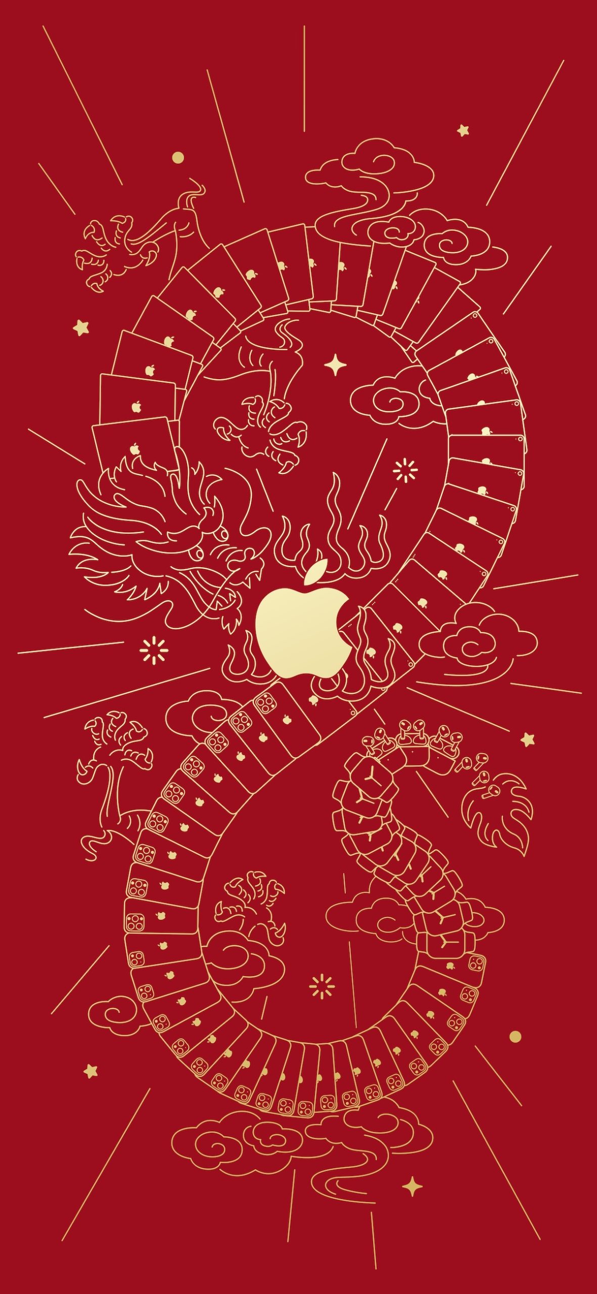 Apple 推出龍年桌布 Mac、iPhone、iPad 皆適用 圖片3