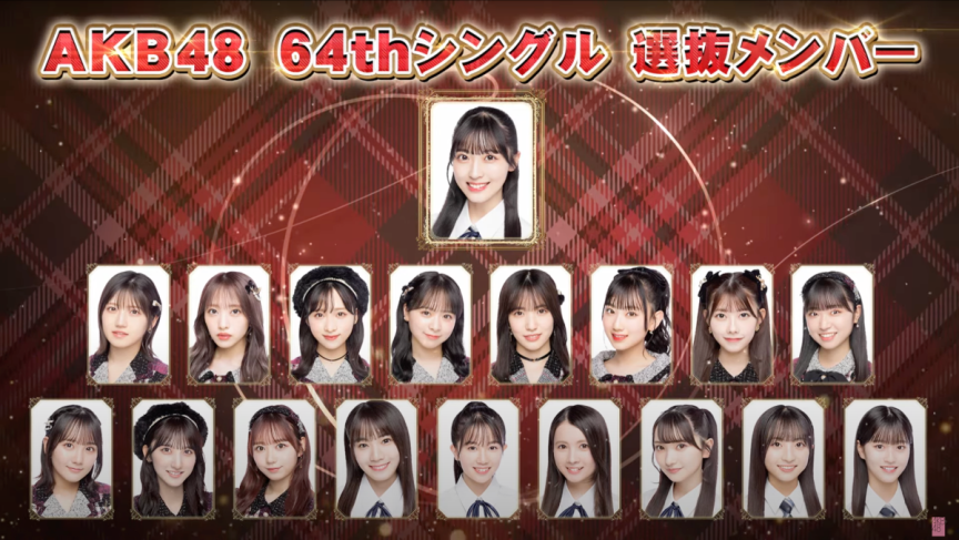 AKB48 第64張單曲 Center 公開 由佐藤綺星擔任