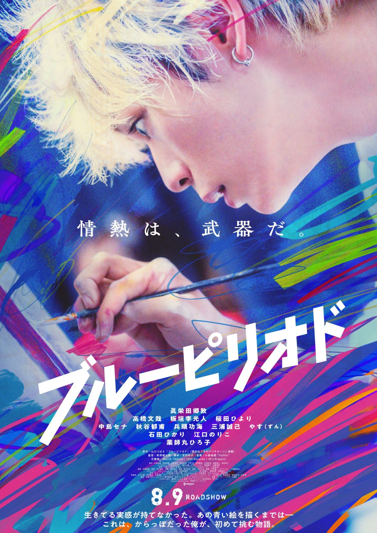 《藍色時期》真人版電影將於 8/9 上映 公開正式預告 圖片1