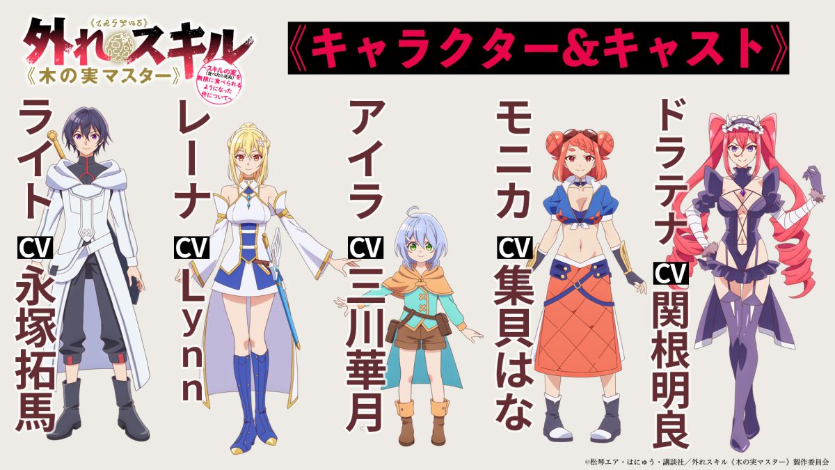 來源/「外れスキル《木の実マスター》」TVアニメ公式-X(Twitter)