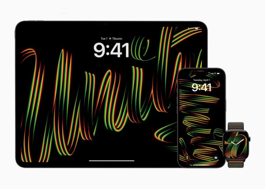 Apple 推出 Apple Watch Black Unity 運動型錶環