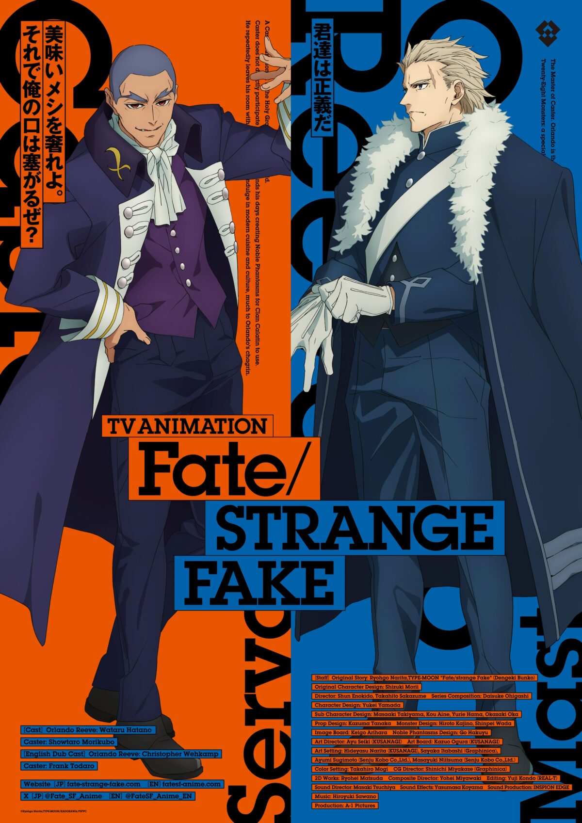 《Fate/strange Fake》動畫 公開第6彈角色視覺圖。 圖片1