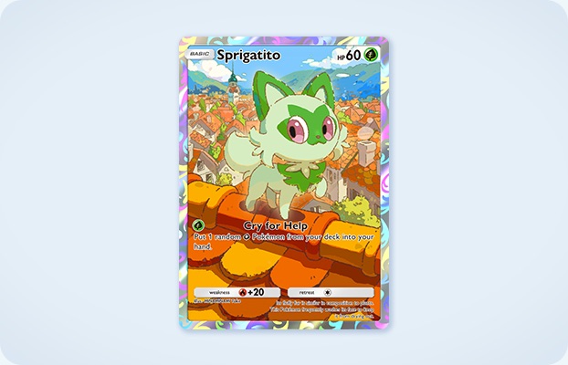 《Pokémon TCG Pocket》更新特級護照特典 完成任務可獲得特殊卡面新葉喵 圖片3