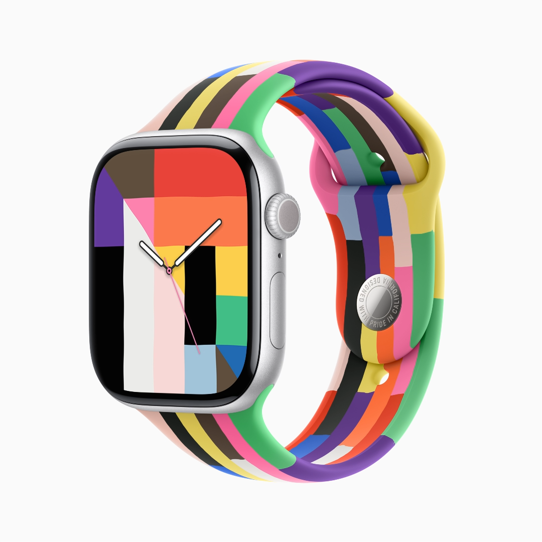 Apple 推出 2025 驕傲月新品：彩虹錶帶與桌布 圖片2