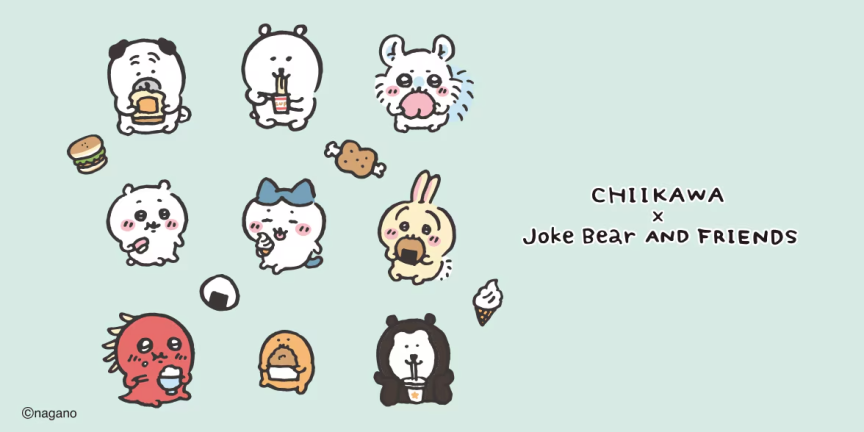 UNIQLO × nagano《吉伊卡哇》×《JOKE BEAR》聯名UT 台灣預計 6/30 開賣