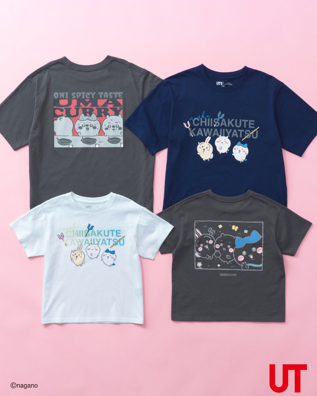 UNIQLO × nagano《吉伊卡哇》×《JOKE BEAR》聯名UT 台灣預計 6/30 開賣 圖片3