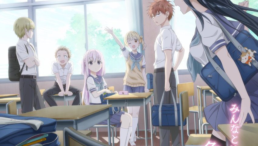 來源／TVアニメ「顔に出ない柏田さんと顔に出る太田君」-X